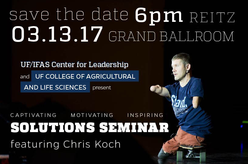 Chris Presenting - Save the date