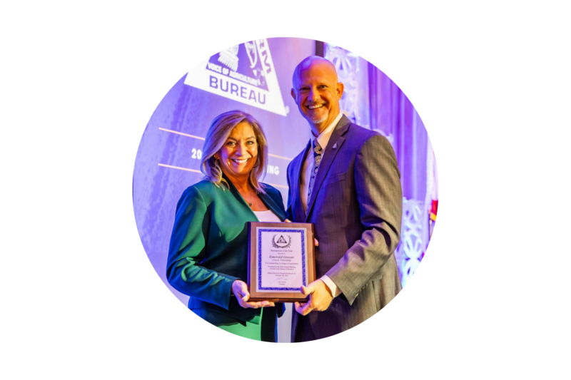 Emerald Greene, 2025 Newsperson of the Year winner