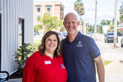 Florida Farm Bureau President Jeb S. Smith with agricultural advocate LaDonna Lavelle during a Rural Recharge podcast interview in Florida